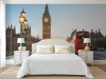 Slaapkamer fotobehang London